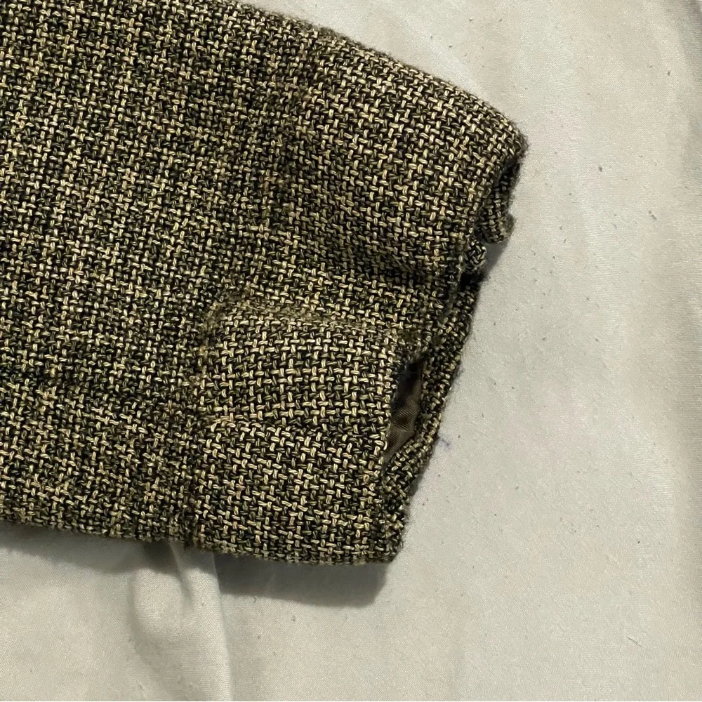 Mappelli De Milano Men 44L Brown Silk Wool Blazer Sport Coat Heavyweight‎ Casual